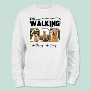 GeckoCustom Custom Photo The Walking Dad Dog Bright Shirt K228 889086