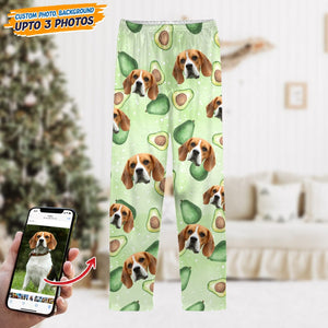 GeckoCustom Custom Photo Tie Dye Background Dog Pajamas N304 HN590