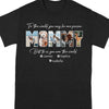 GeckoCustom Custom Photo To The Best Dog Mom Dark Shirt K228 889115