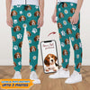 GeckoCustom Custom Photo With Accessories Pattern Dog Cat Sweatpants T368 HN590