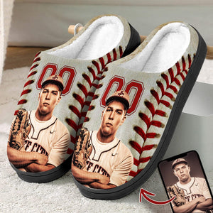 GeckoCustom Custom Portrait Photo Basketball Sports And Accessories Slipper N369 HN590