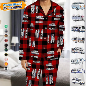 GeckoCustom Custom RV Camping Pajamas Christmas Gift K228 HN590