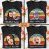 GeckoCustom Custom Vintage Retro Photo Shirt, Custom Face Shirt, Photo Print Shirt