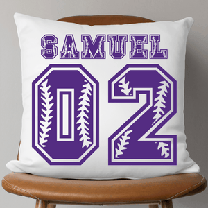 GeckoCustom Customized Baseball Softball Basketball Football Soccer Pillows Case, SG02 18"x18" / Pack 1