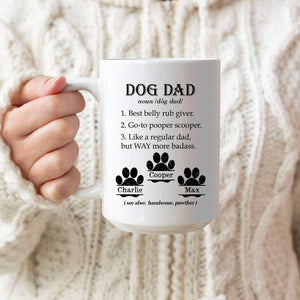 GeckoCustom Dog Dad Custom Mug H229 15oz