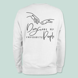 GeckoCustom Dogs Are My Favourite People Back Dog Shirt K228 HN590