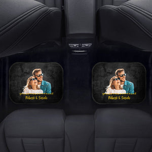 GeckoCustom Drive Safe I Need You Here With Me Car Mats, Upload Photo, HN590