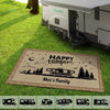 GeckoCustom Drive Slow Drunk Campers Matter Camping Patio Rug, Patio Mat HN590