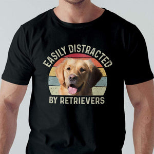 GeckoCustom Easily Distracted By Corgis Shirt Premium Tee (Favorite) / P Black / S