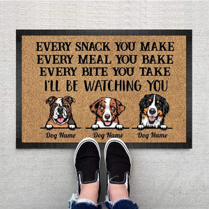 GeckoCustom Every Snack You Make Cartoon Dog, Housewarming Gift, Home Decoration, Dog Lover Gift HN590 15x24in-40x60cm