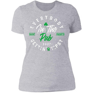 GeckoCustom Everybody in the Pub 2022 Women Tee / Heather Grey / X-Small