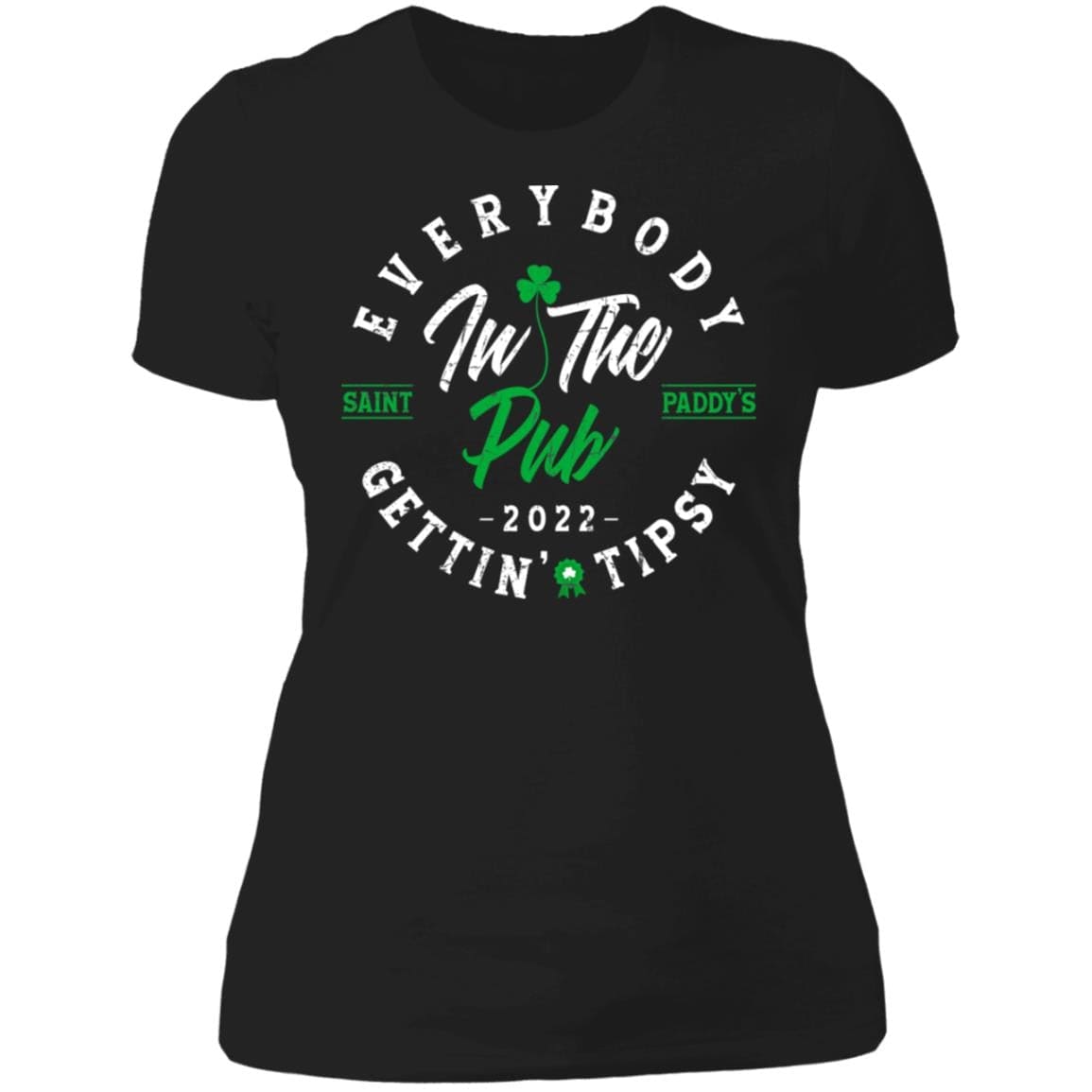 GeckoCustom Everybody in the Pub 2022 Women Tee / Black / X-Small