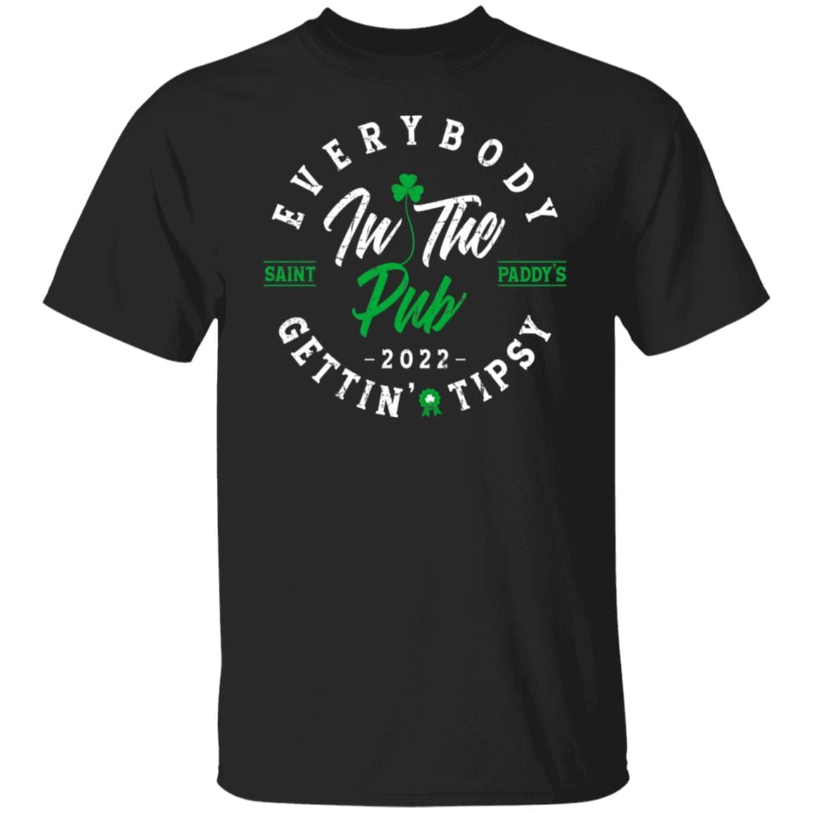 GeckoCustom Everybody in the Pub 2022 Basic Tee / Black / S