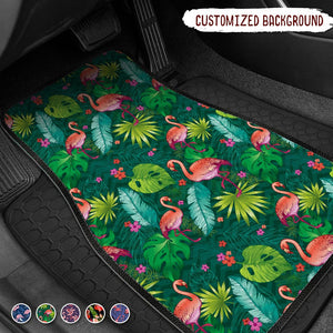 GeckoCustom Flamingo Texture Car mats HN590