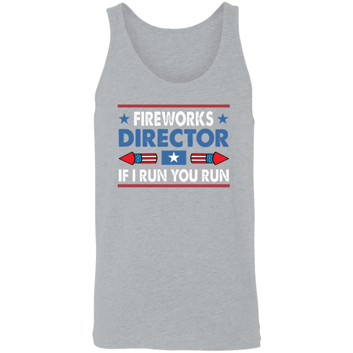 GeckoCustom G500 5.3 oz. T-Shirt Unisex Tank Top / Athletic Heather / X-Small