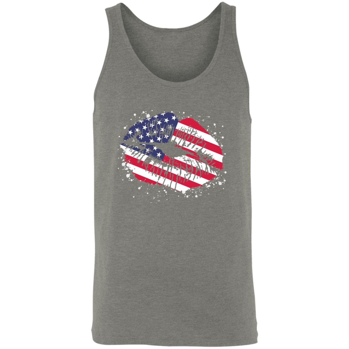 GeckoCustom G500 5.3 oz. T-Shirt Unisex Tank Top / Grey Triblend / X-Small