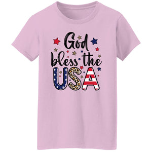 GeckoCustom G500L Ladies' 5.3 oz. T-Shirt Women T-shirt / Light Pink / S