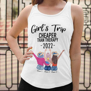 GeckoCustom Girls Trip 2022 Than Therapy Best Friend Shirt