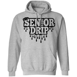 GeckoCustom Graduation Class of 2022 Senior Drip Shirt Pullover Hoodie / Sport Grey / S