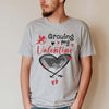 GeckoCustom Growing My Valentine Custom Shirt Premium Tee (Favorite) / P Sport Grey / S