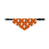 GeckoCustom Halloween Pattern Boo Pet Bandana Collar S