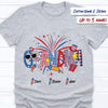 GeckoCustom Happy 4th July Firework Family Shirt, HN590