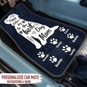 GeckoCustom Happy Father's Day To The Best Dog Dad Dog Lover Car Mats, HN590