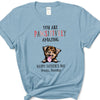 GeckoCustom Happy Father's Mother's Day Custom Dog Shirt C213
