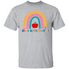 GeckoCustom Hello Kindergarten Teach Love Inspire Shirt H431 Youth T-Shirt / Sport Grey / YXS