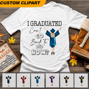 GeckoCustom I Graduated Funny Graduation Shirt, HN590