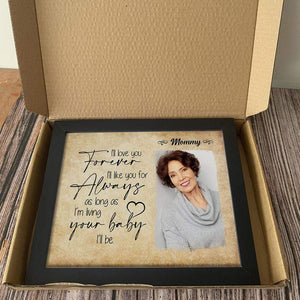 GeckoCustom I'll Love You Forever Family Picture Frame 10"x8"