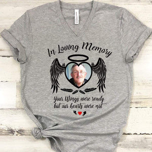 GeckoCustom In Loving Memory . Family Memorial Shirt