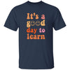 GeckoCustom Inspirational Teacher Learning Teach Love Inspire Shirt H428 2 Basic Tee / Navy / S