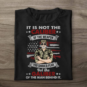 GeckoCustom It is not Caliber of the weapon, military shirt HN590 Basic Tee / Black / S