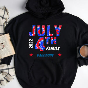 GeckoCustom July 4th Family Personalized Custom 4 Th Of July Family Shirt H381