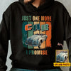 GeckoCustom Just One More Car I Promise Funny Vintage Retro Car Shirt N304 HN590