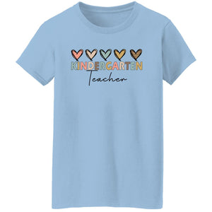 GeckoCustom Kindergarten Teacher Shirt H429 Women T-shirt / Light Blue / S