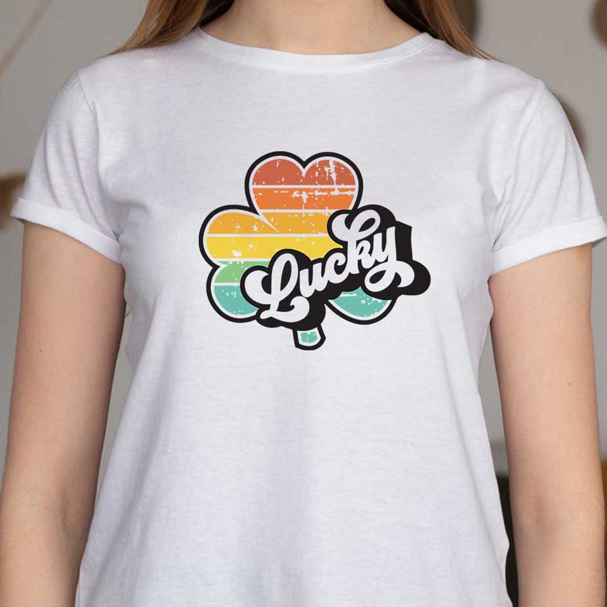 GeckoCustom Lucky Shamrock Vintage Custom Shirt