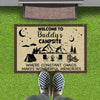 GeckoCustom Makes Wonderful Memories Camping Doormat, RV Camping Doormat HN590 24x35in-60x90cm