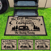 GeckoCustom Making Memories One Campsite Outdoor Doormat For Camper, RV Camping Gift, HN590