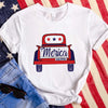 GeckoCustom Merica Car American Shirt, HN590