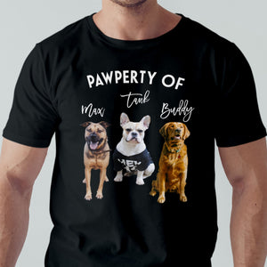 GeckoCustom Pawperty Of My Dogs Pet Photo Shirt C169