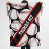 GeckoCustom Personalized Custom Baseball Blanket H533