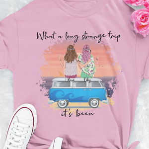 GeckoCustom Personalized Custom Bestie Shirt, A Long Strange Trip Bestie Summer, Best Friends Gift