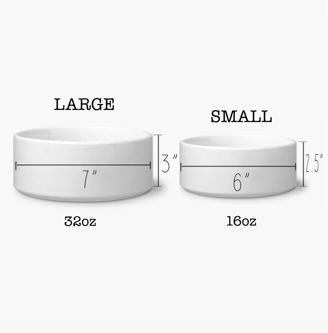 GeckoCustom Personalized Custom Dog Bowl, Custom Name Pet Bowl, Gift For Dog Lover