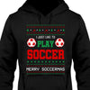 GeckoCustom Personalized Custom Soccer Ugly Christmas Sweater H541v2