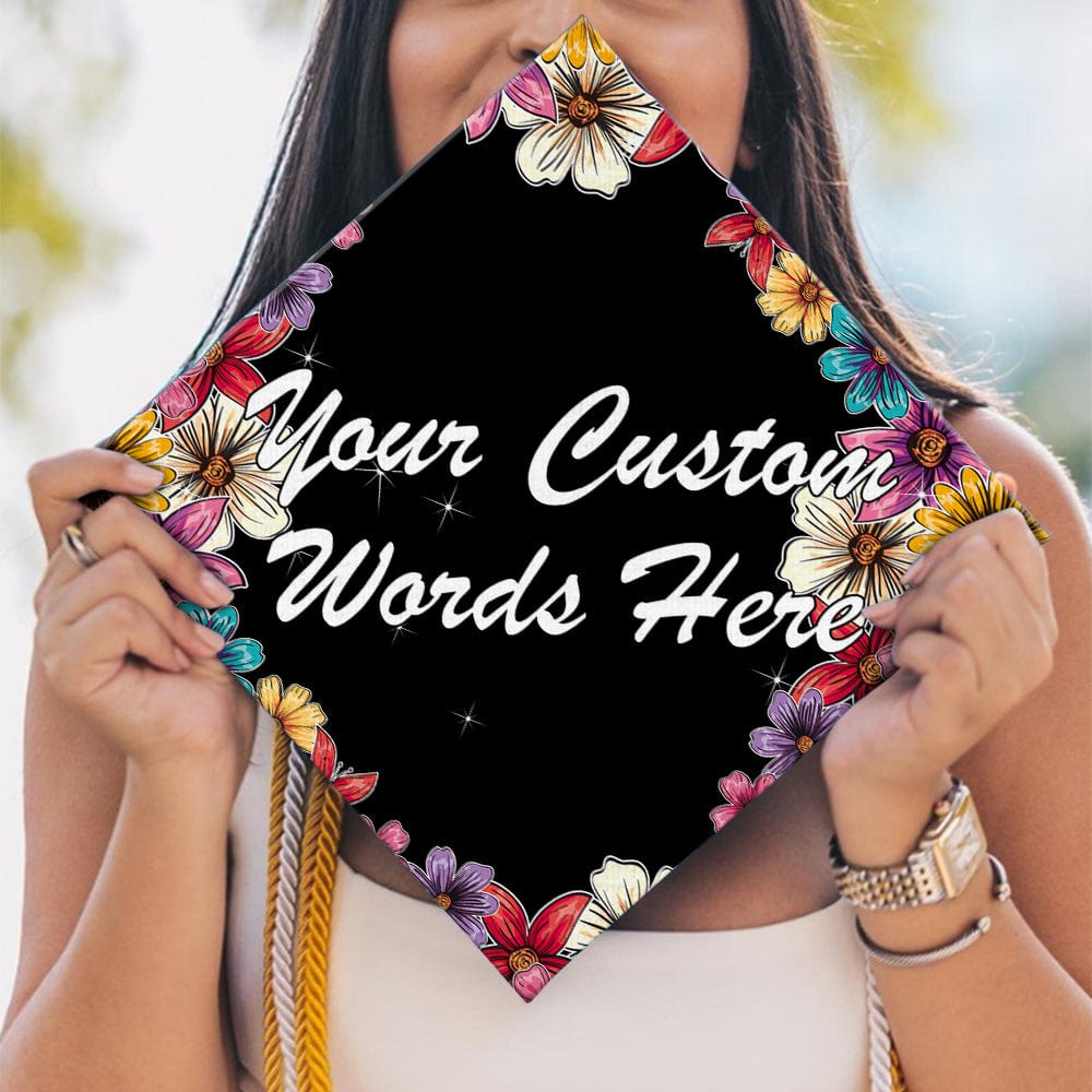 GeckoCustom Personalized Graduation Topper, Graduation Gift HN590 9.5"x9.5"