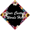 GeckoCustom Personalized Graduation Topper, Graduation Gift HN590 9.5"x9.5"