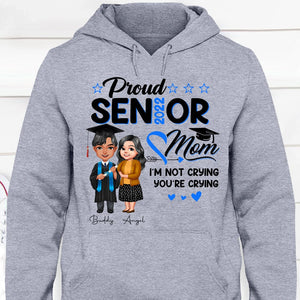 GeckoCustom Proud of senior Mom Chibi Graduation Shirt HN590