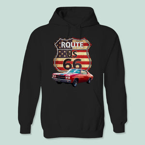 GeckoCustom Route US 66 Car Shirt N304 HN590